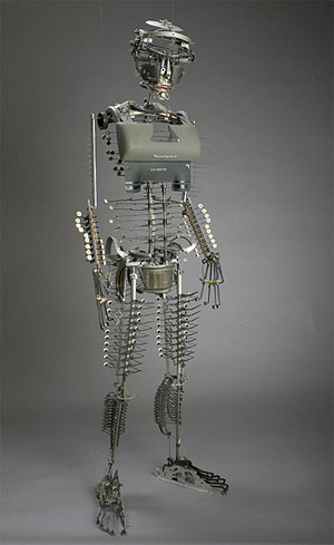 Escultura robot